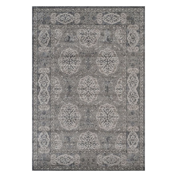 Alexandria ALX-11 Brown Transitional Rug 5' 1" X 7 ' 6"