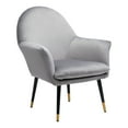 thumbnail image 1 of Zuo Modern Alexandria Accent Chair Light Gray, 1 of 7