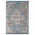 thumbnail image 1 of Amer Rugs Alexandria Blue Medallion Runner Rug 2'x6', 1 of 5