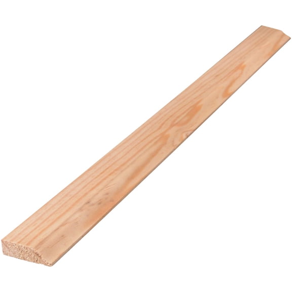 Alexandria Mld Alexandria Moulding Solid Pine Colonial Stop Molding - Pack of 6