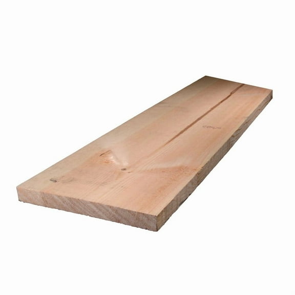 Alexandria Moulding Pine Board - Softwood Lumber, Unfinished - 1 in x 6 in x 4 ft
