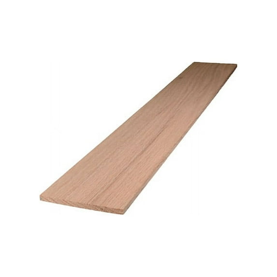 Alexandria Moulding 4 in. W x 3 ft. L x 1/4 in. Oak Board