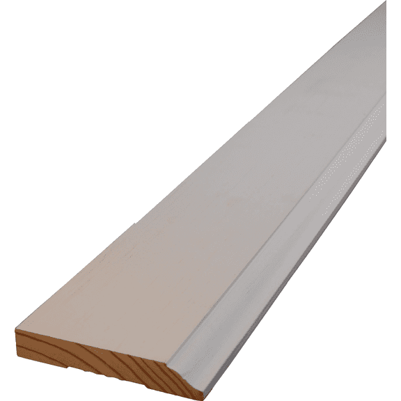 Alexandria Moulding Finger Joint Pine Colonial Base Molding - Pack of 12 Residential Use, Standard Application