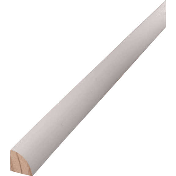 Alexandria Moulding Finger Joint Pine Quarter Round Molding - Pack of 12  Residential Use, Standard Application