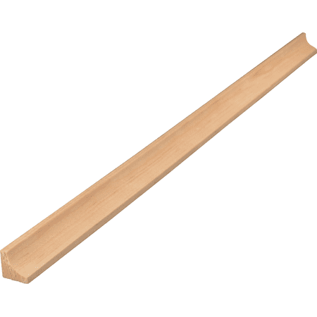 Alexandria Moulding Solid Pine Cove Molding - Pack of 2 — Residential Use, Standard Application