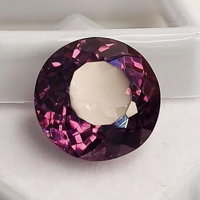 Natural Alexandrite Gemstone 10 Carat Round Cut Bi Color Stone ...