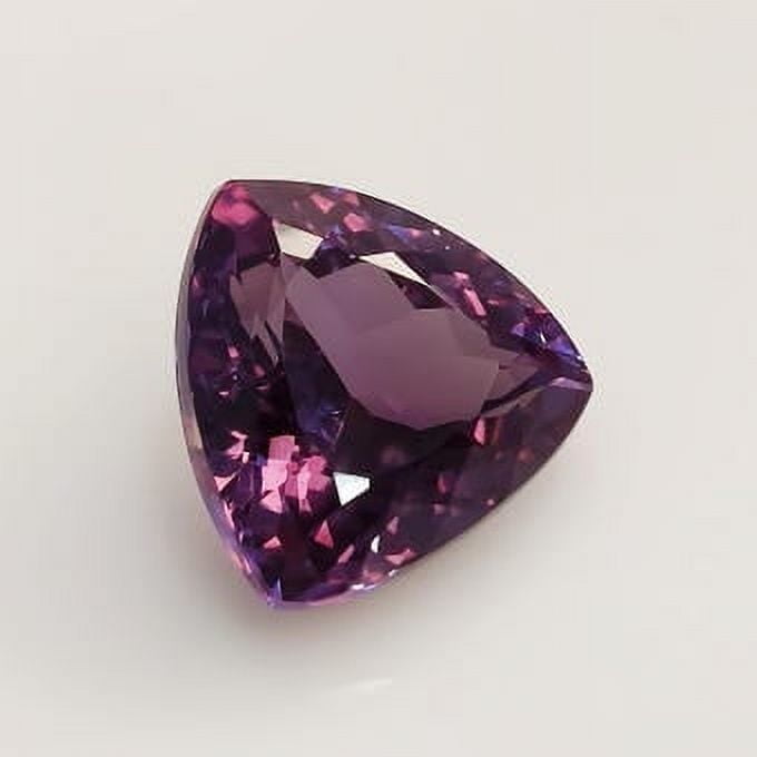 10 Carat Trillion Cut Natural Alexandrite Gemstone with Color Change