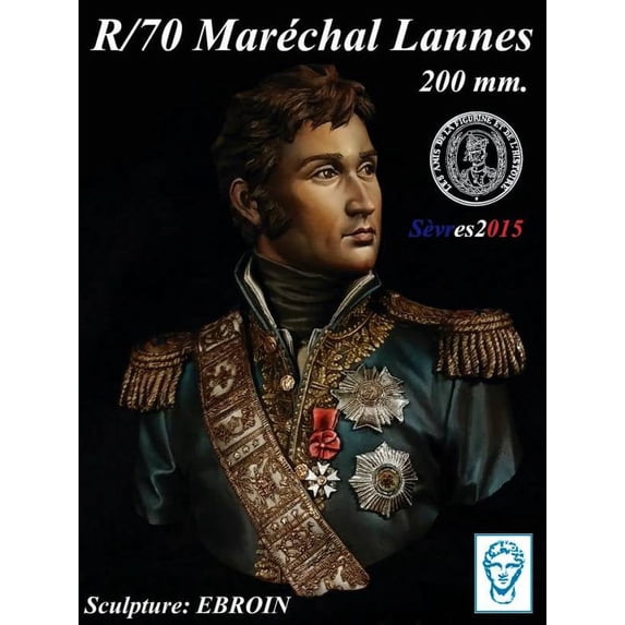 Alexandros Models 200mm Marechal Lasnnes - Resin Figure Bust Kit #R/70
