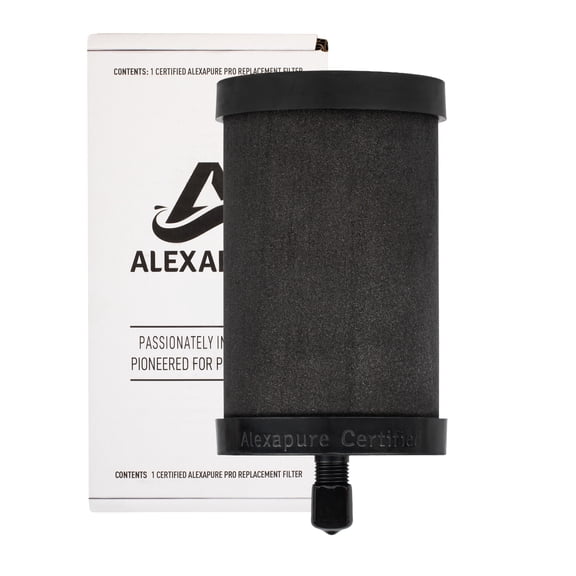 Alexapure Pro 2387 Genuine Replacement Filter for Alexapure-Pro Water Filtration System, Gravity Water Filter Replacement Cartridge