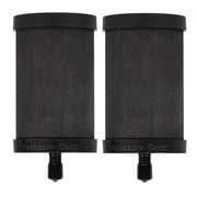 Alexapure Pro Water Filtration System Replacement Filter Cartridge, Black, 2-Pack