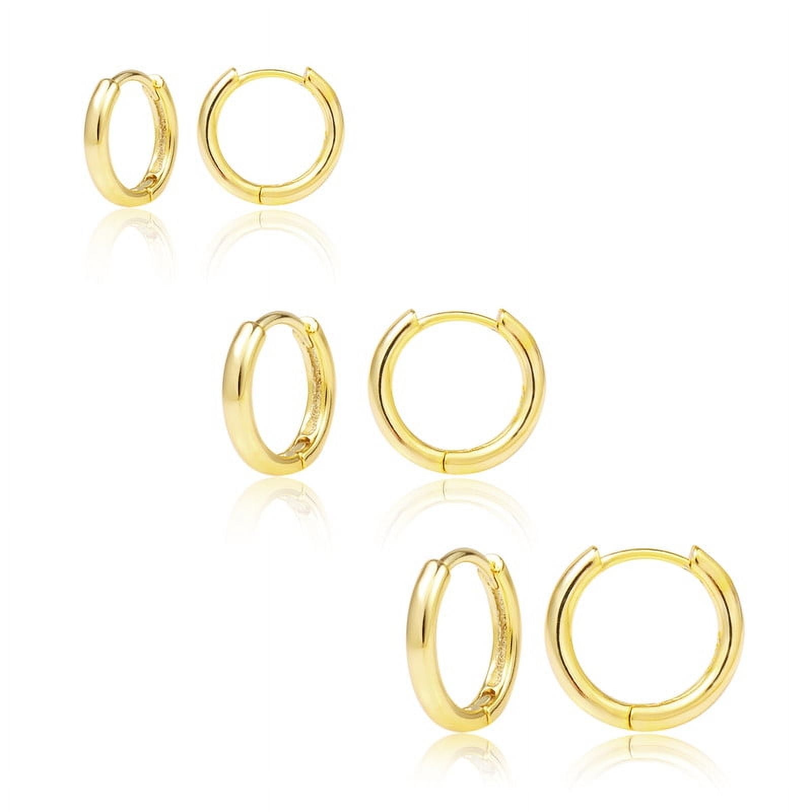 Small Huggie Earrings
