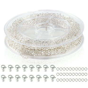 Aazon.co: ALEXCRAFT 33 Feet Gold Chains For Jewelry Aking Bulk Gold