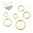 thumbnail image 1 of Alexcraft 60 PCS Open Jump Rings Ring for Jewelry Making, Round Jump Rings Necklaces Bracelets Earrings Keychains for DIY Craft Accessories 4/5/6/7/8/10mm, 1 of 6