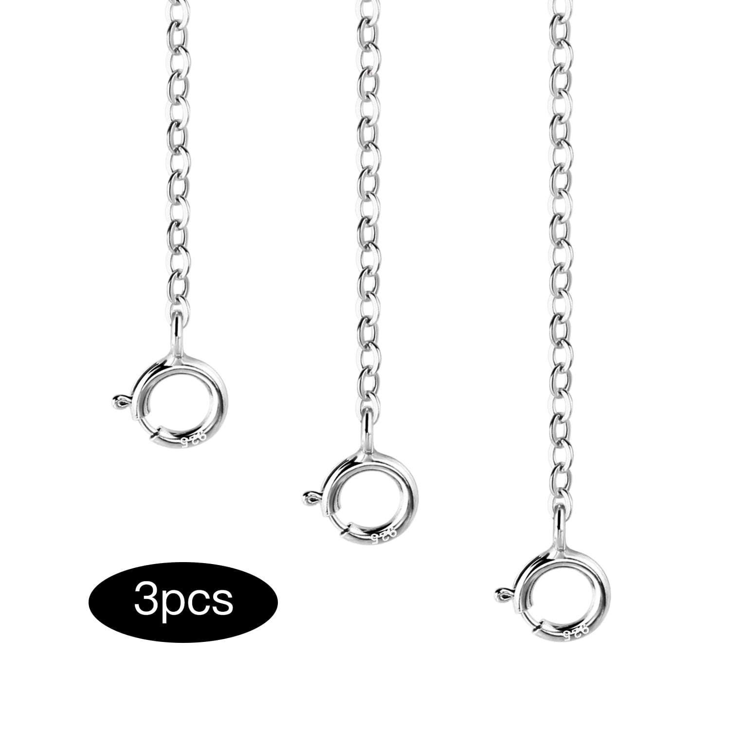 Alexcraft Gold Necklace Extenders 14k Gold Plated Extender Chain