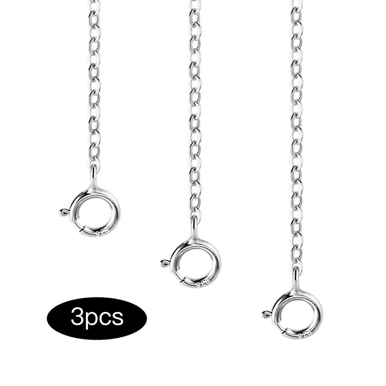 Alexcraft Gold Necklace Extenders 14k Gold Plated Extender Chain