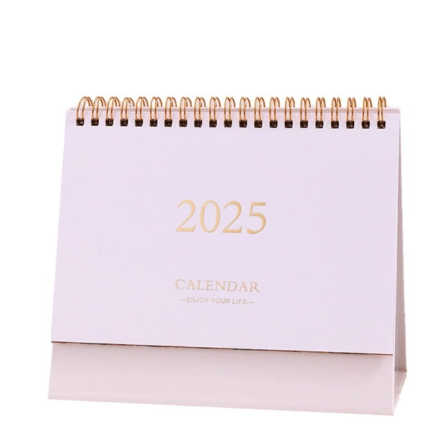 Alexda 2025 Desktop Calendar Stand Up Desktop Year Calendar Table Paper