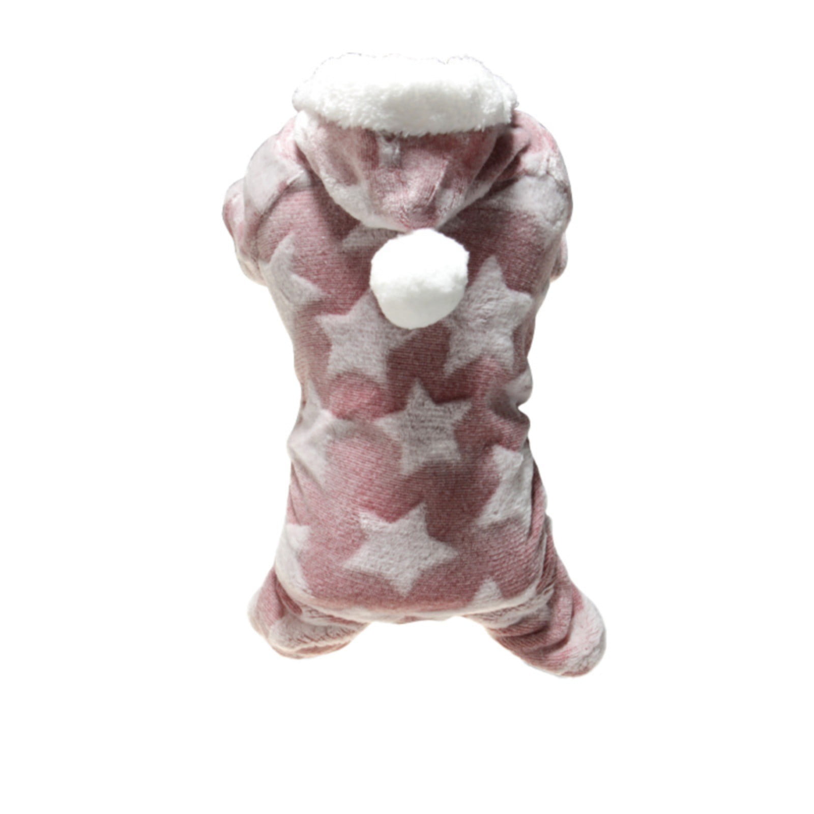 Alexda Dog Pajamas Dog Coral Fleece Dog Sweater Hoodie Star Pattern