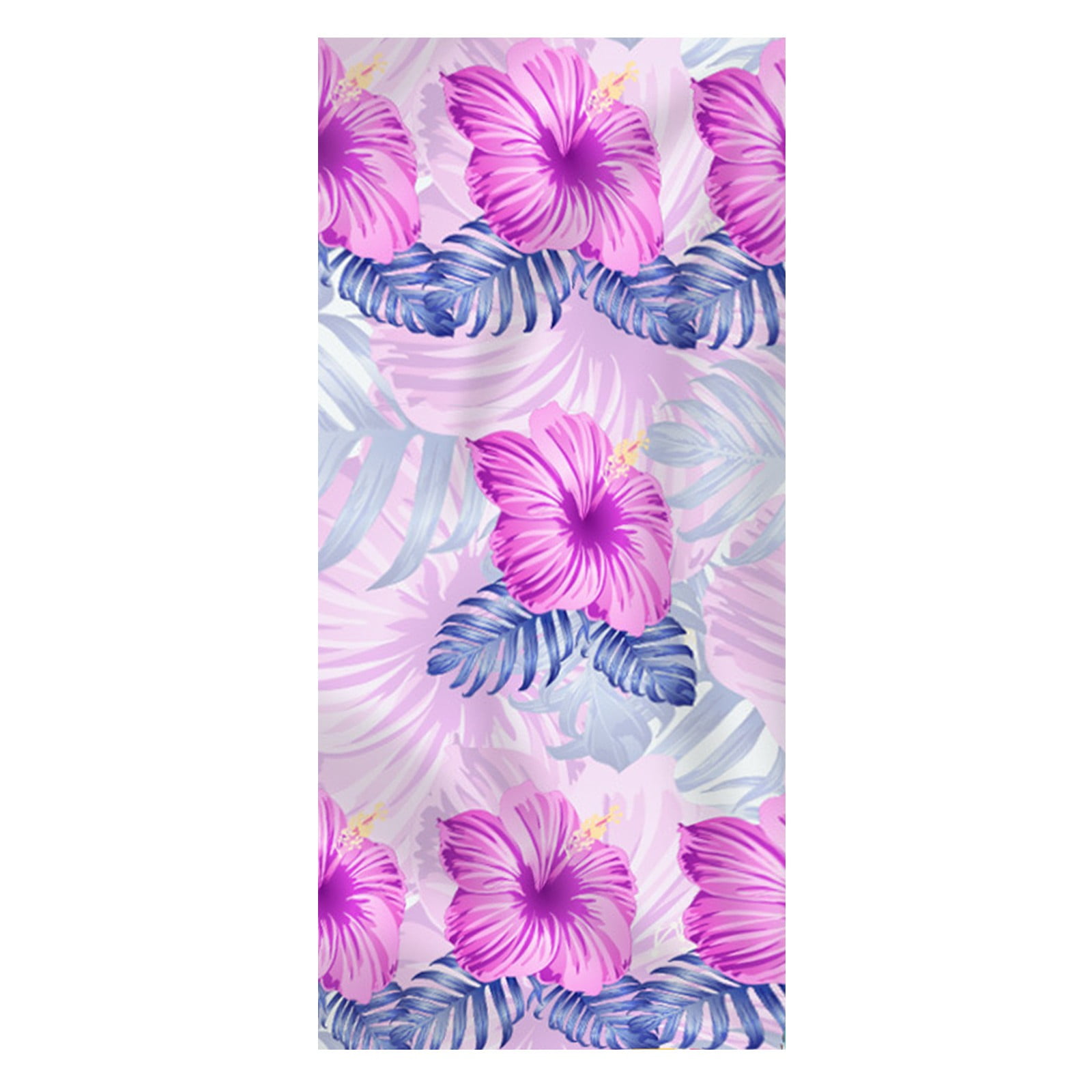 ONE TO PROMISE Microfiber Beach Towel - Pink Floral, Sand Proof, Quick Dry, Oversized 30x60