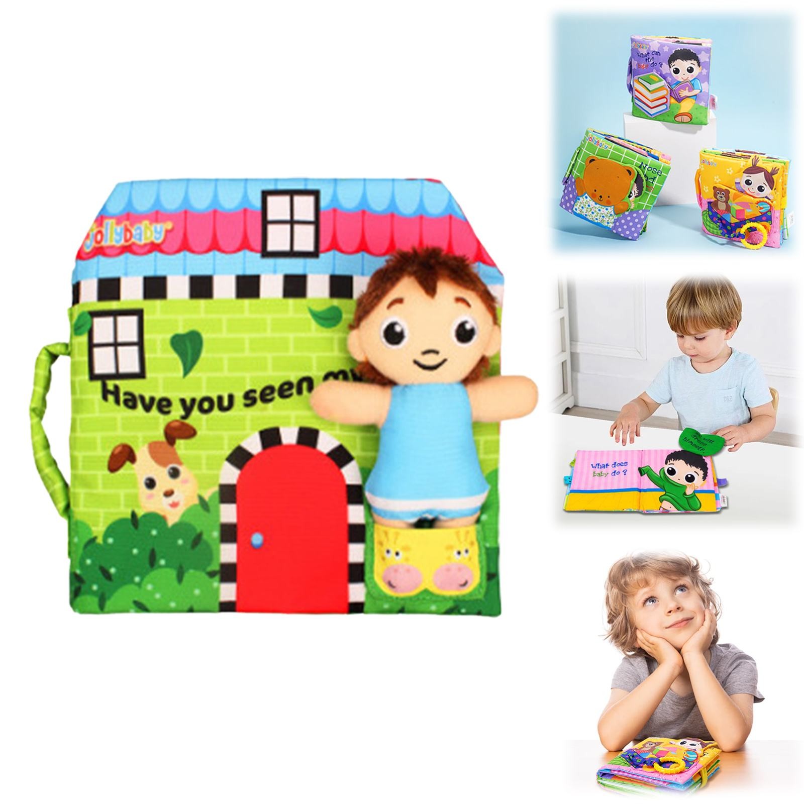 Alexda Soft Activity Baby Book What Should I Wear Sensory Travel Toys