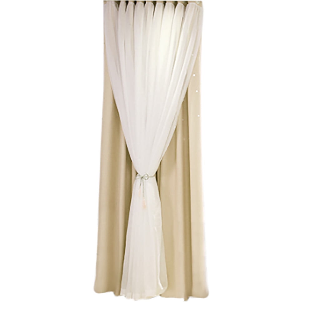 Alexda Starry Sky Sheer Curtain Tulle Window Treatment Voile Drape