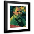 thumbnail image 1 of Alexej von Jawlensky 11x14 Black Modern Framed Museum Art Print Titled - Self -Portrait (1912), 1 of 5