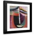 thumbnail image 1 of Alexej von Jawlensky 15x18 Black Modern Framed Museum Art Print Titled - Abstract Head, Mysterium (1925), 1 of 5
