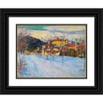 thumbnail image 1 of Alexej von Jawlensky 24x19 Black Ornate Framed Double Matted Museum Art Print Titled: Fussen (1905), 1 of 5