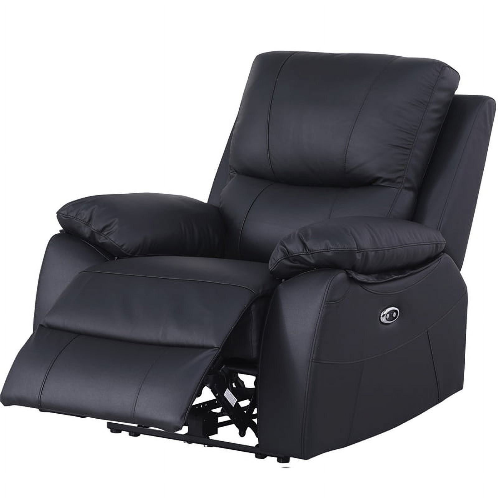Alexent Leather Armchair Recliner Electric Power Lift Reclining Sofa