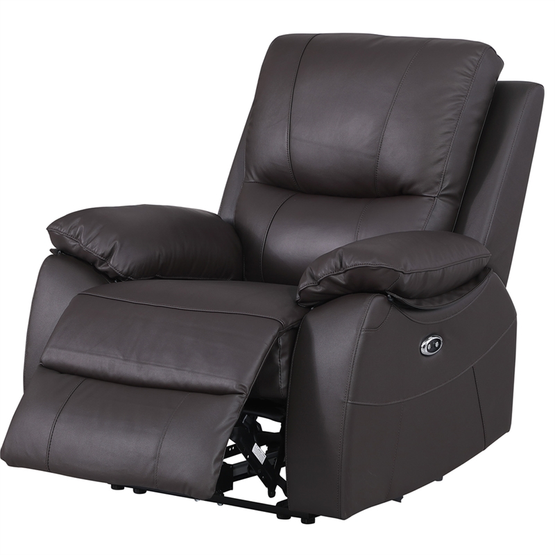Alexent Leather Armchair Recliner Electric Power Lift Reclining Sofa