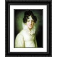 thumbnail image 1 of Alexey Venetsianov 2x Matted 20x24 Black Ornate Framed Art Print 'Portrait of Natalia Pavlovna Stroganova', 1 of 2