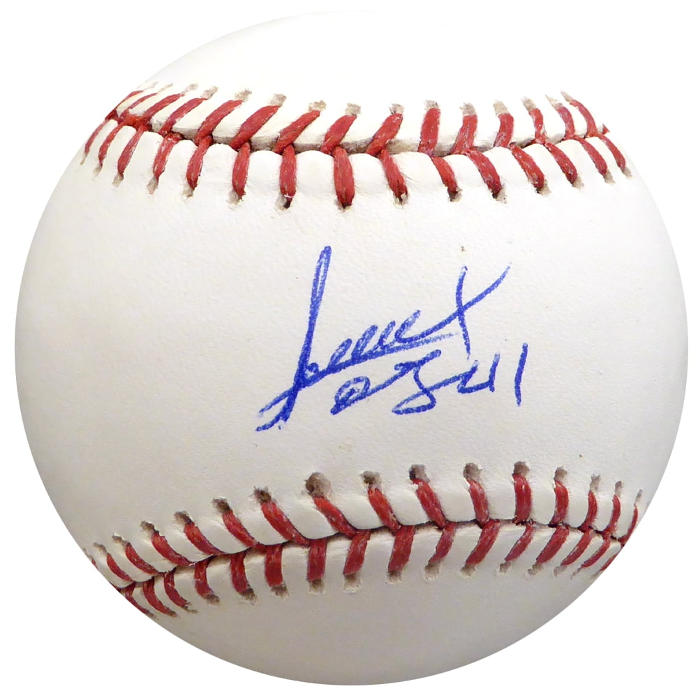 Alexi Ogando Autographed Official MLB Baseball Boston Red Sox, Texas Rangers Beckett BAS #H10362