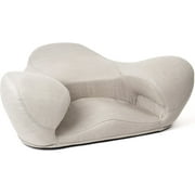 Alexia D371-E-066 Meditation Seat, Dove Grey Fabric