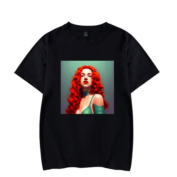 Alexia Evellyn Tshirt Merch For Women/Men Unisex Summer Short Sleeve T-Shirt Fashion Hiphop Streetwear