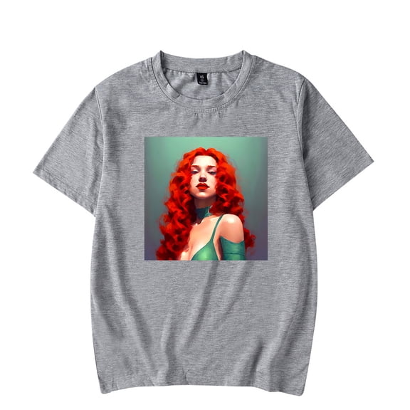 Alexia Evellyn Tshirt Merch For Women/Men Unisex Summer Short Sleeve T-Shirt Fashion Hiphop Streetwear