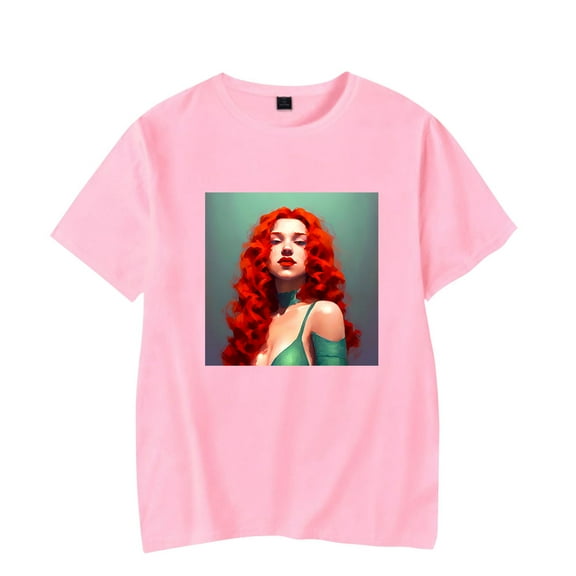 Alexia Evellyn Tshirt Merch For Women/Men Unisex Summer Short Sleeve T-Shirt Fashion Hiphop Streetwear
