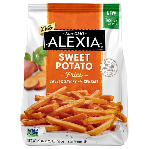 Alexia® Sweet Potato Fries Sweet & Savory with Sea Salt, Frozen 20 oz Bag