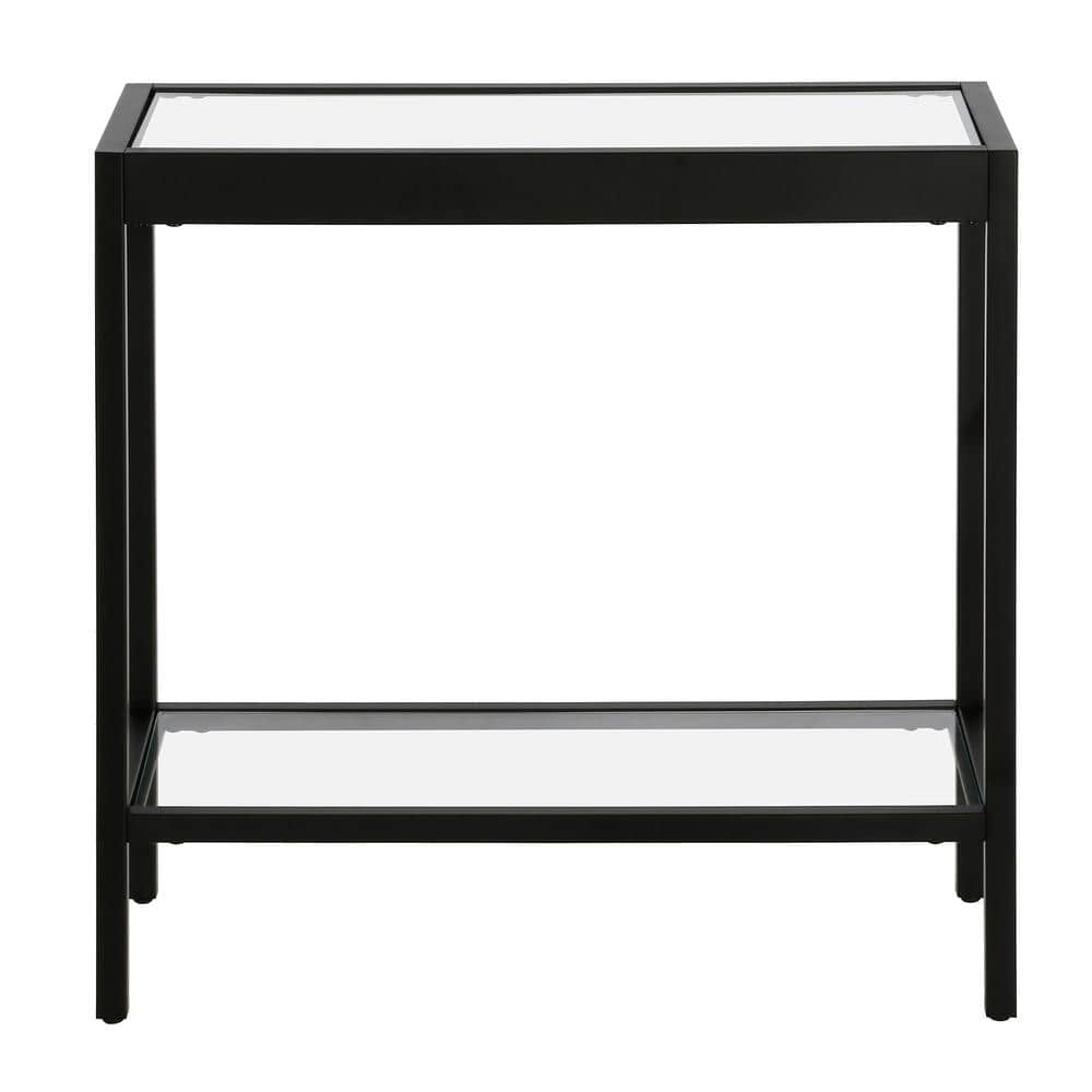 Alexis 24 in. Wide Blackened Bronze Rectangular Side Table - Walmart.com