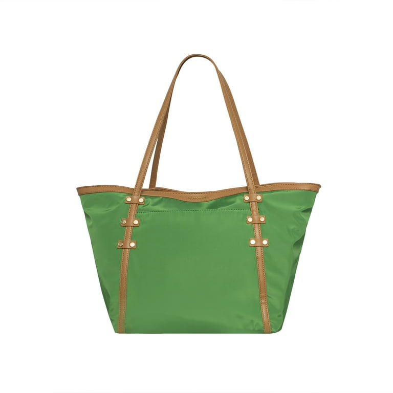 Women's Leather and Nylon Bags