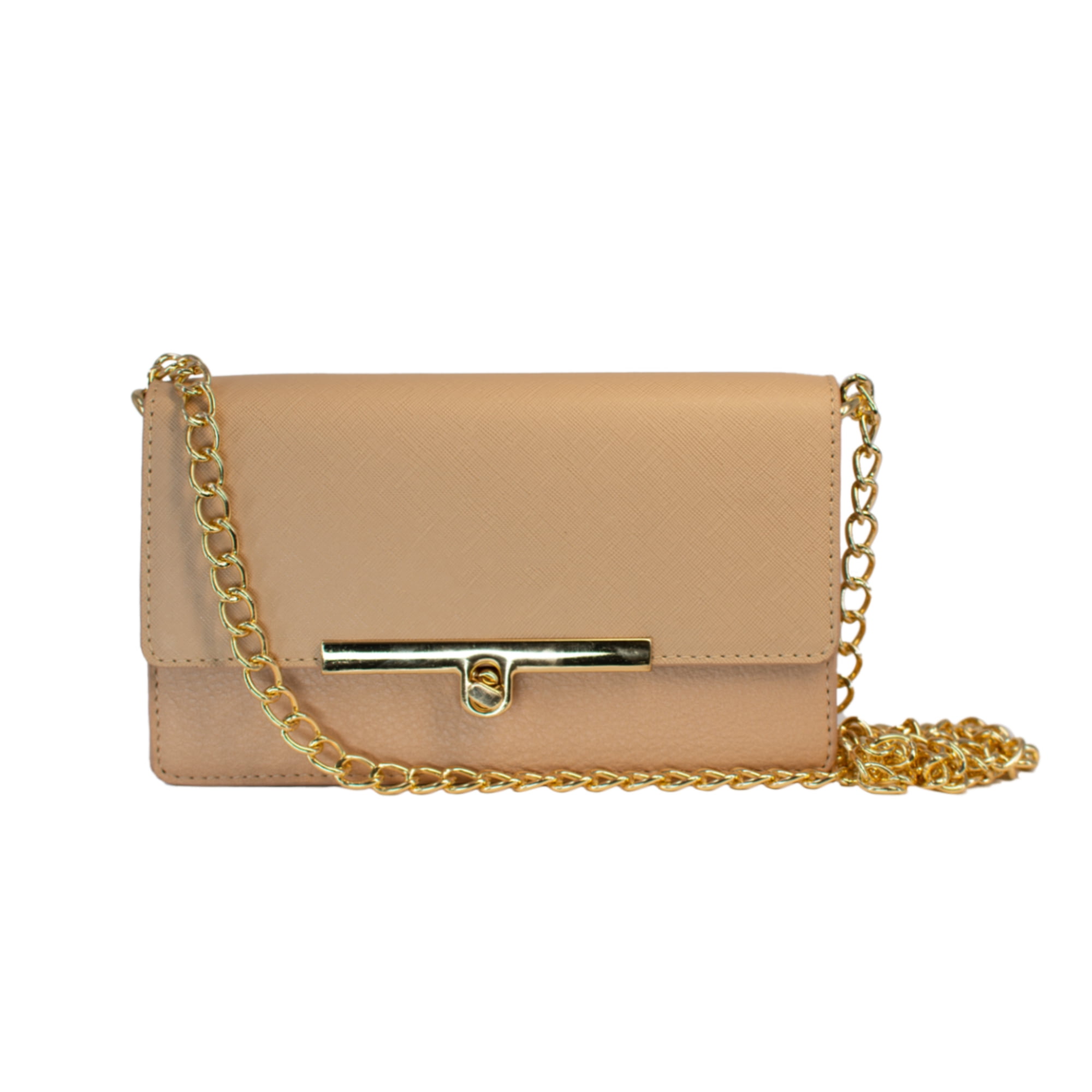 Chain detail turn lock bag hot sale