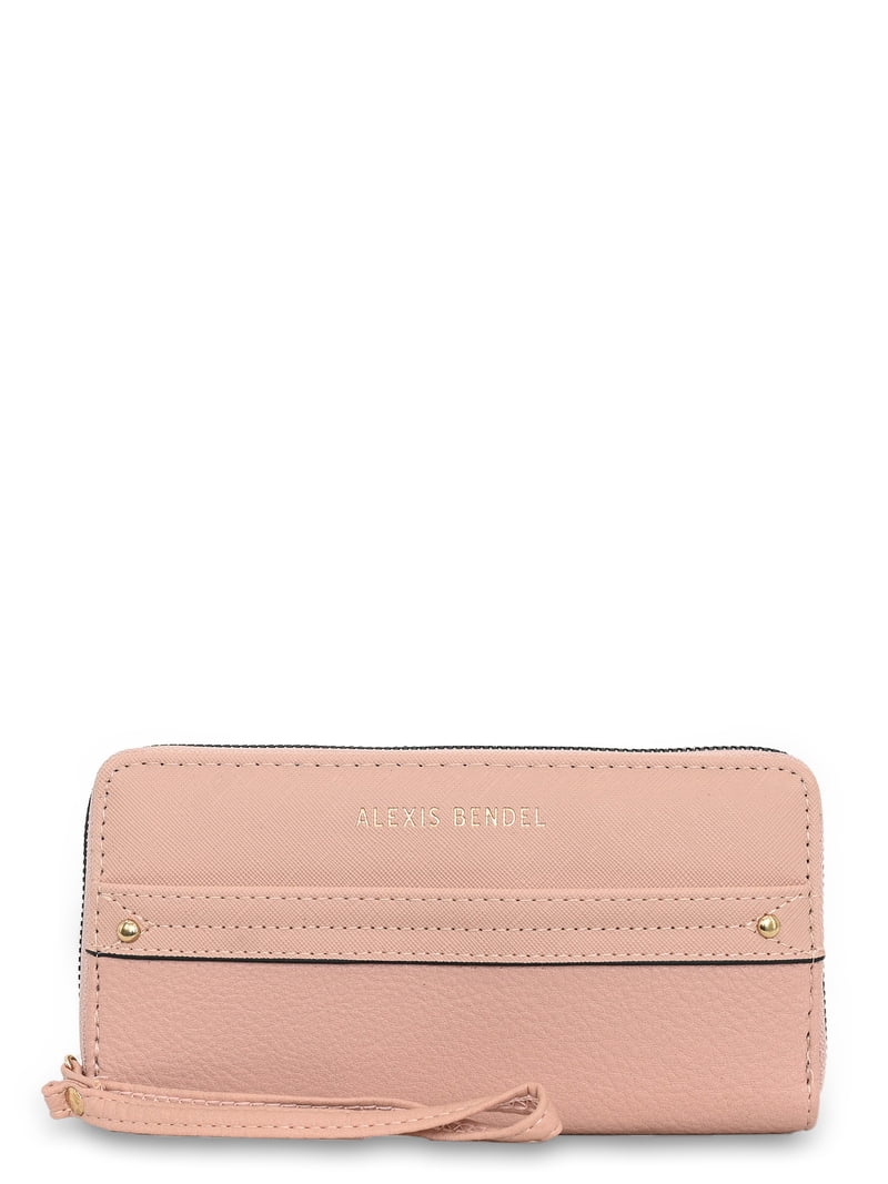 Alexis Bendel Women's Zip Wristlet Wallet - Card Holders, 2 Cash