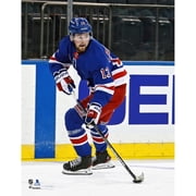 Alexis Lafreniere New York Rangers Unsigned NHL Debut Photograph