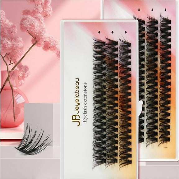 Alexki Cluster Lashes 60 Bundles - 0.07 mm Thick & 8 mm Long