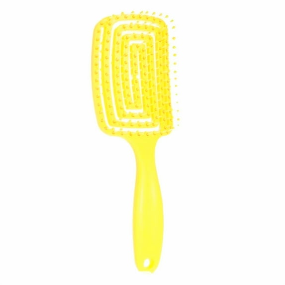 Alexki Detangling & Massaging Brush for Wet or Dry Hair - Vented for Fast Styling & Blowdrying
