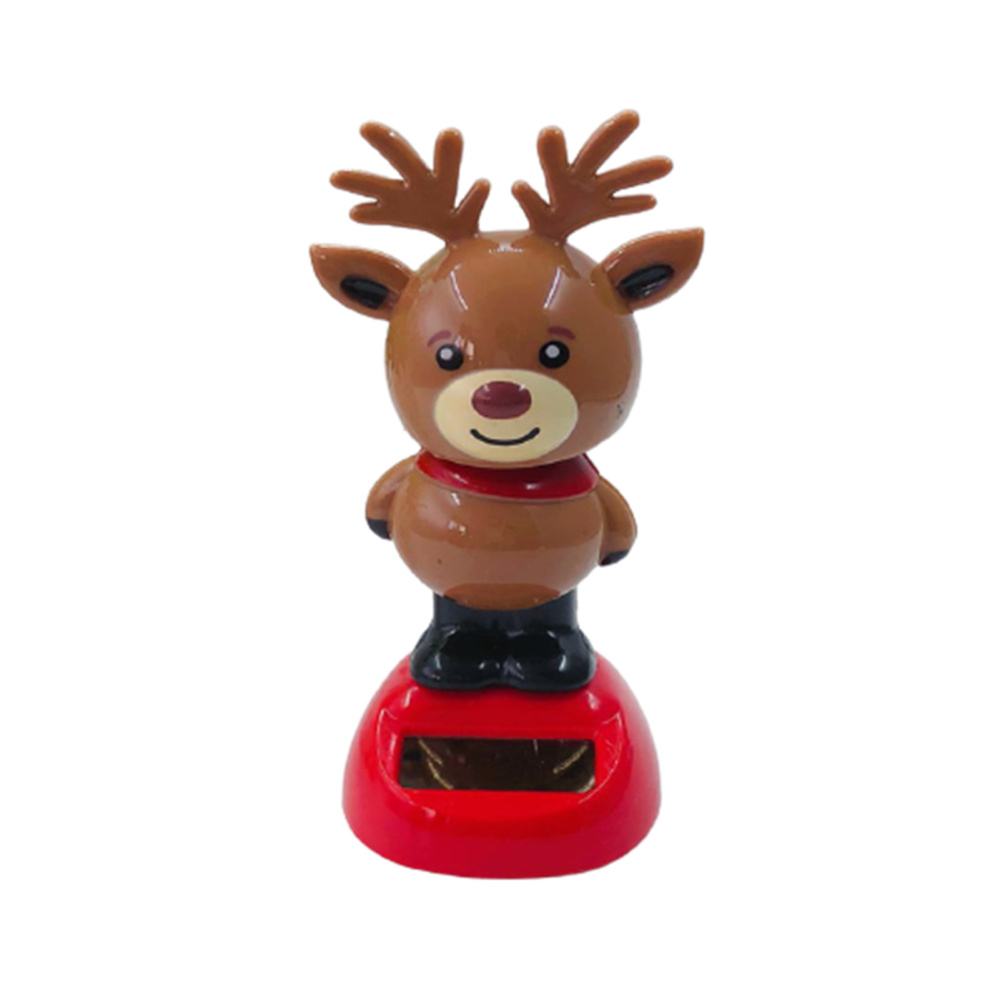 Alextreme Christmas Solar Dancing Toys Car Dashboard Ornaments Festival