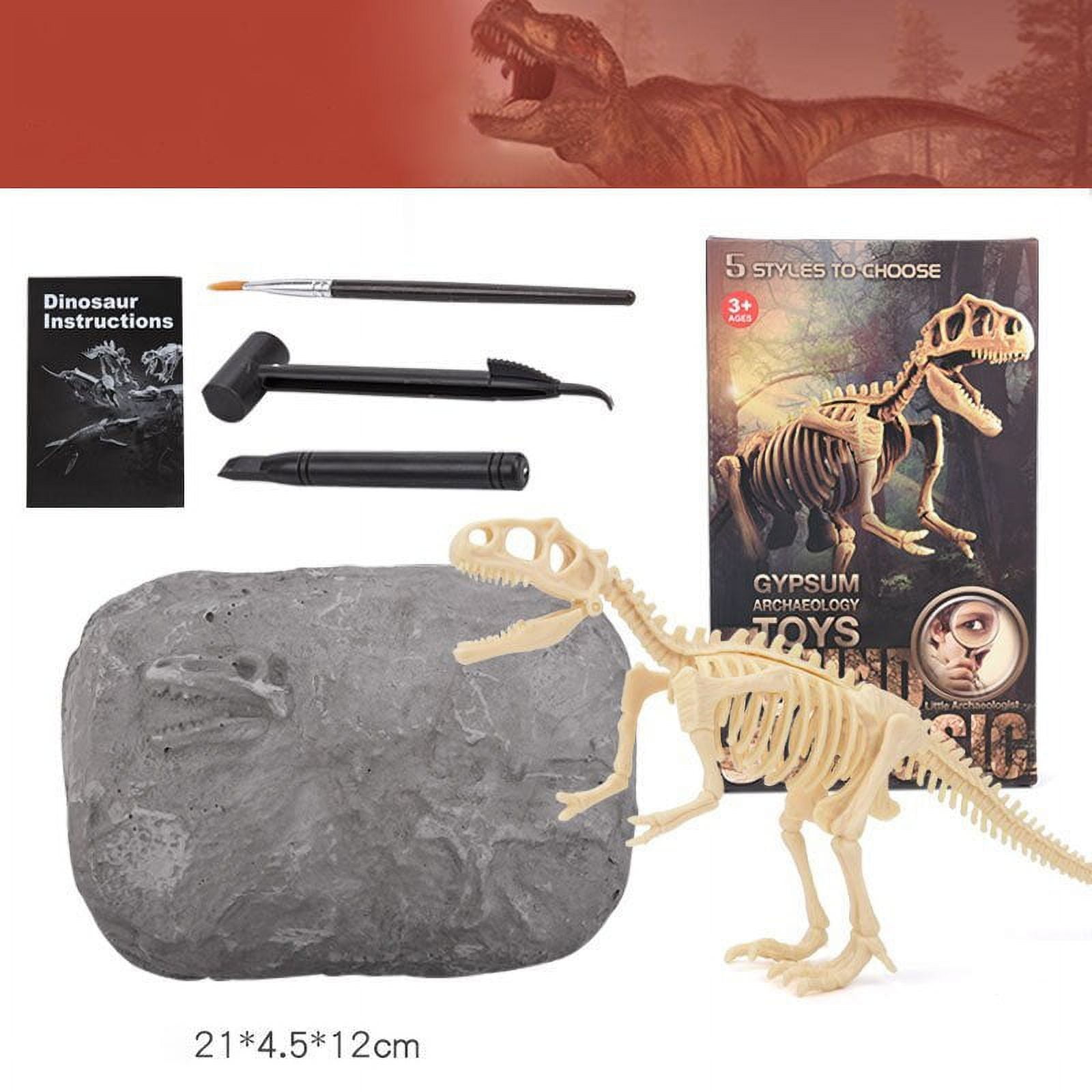 Alextreme Dinosaur Fossil Excavation Archaeological Toy Set Kids' Early