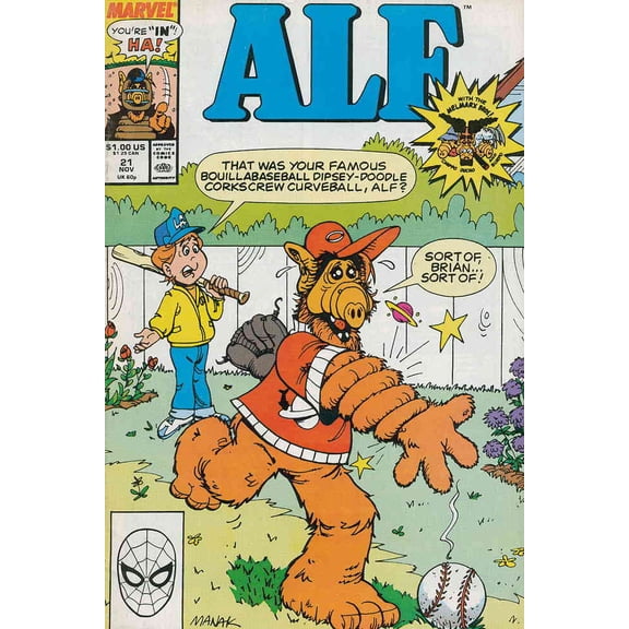 Alf #21 VF ; Marvel Comic Book