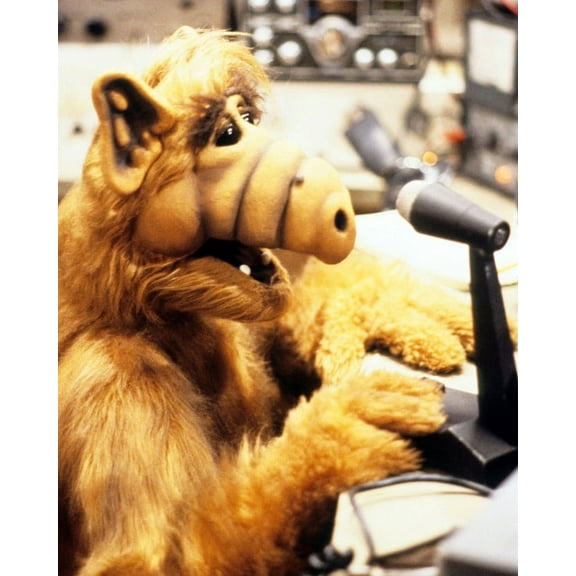 Alf At Microphone Tv Show 24X36 POSTER