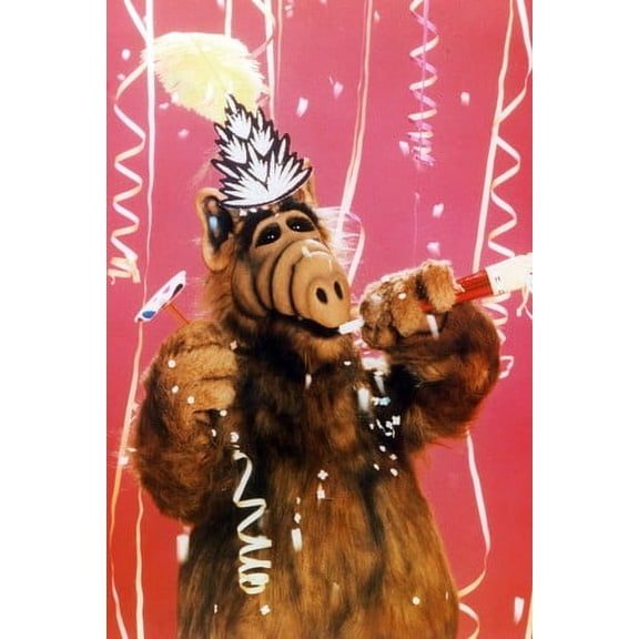 Alf in Party Mood 24x36 Poster cult Alf TV series