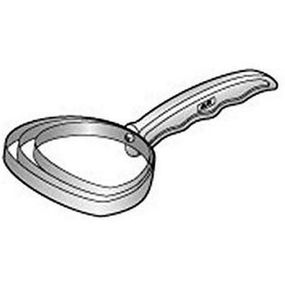 Alfa 077BSS Bone Dust Scraper square 3-1/2" diameter