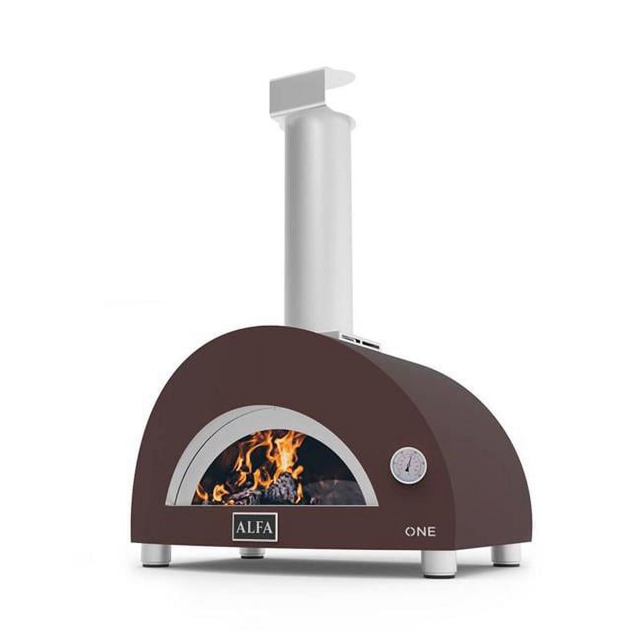 Alfa Nano 29 in. Wood Outdoor Pizza Oven Copper - image 1 of 3